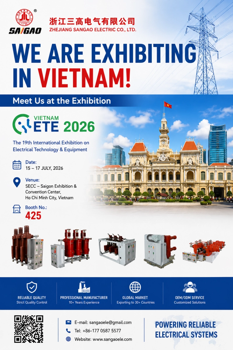 SANGAO участва във Vietnam ETE & Greenergy Expo 2026